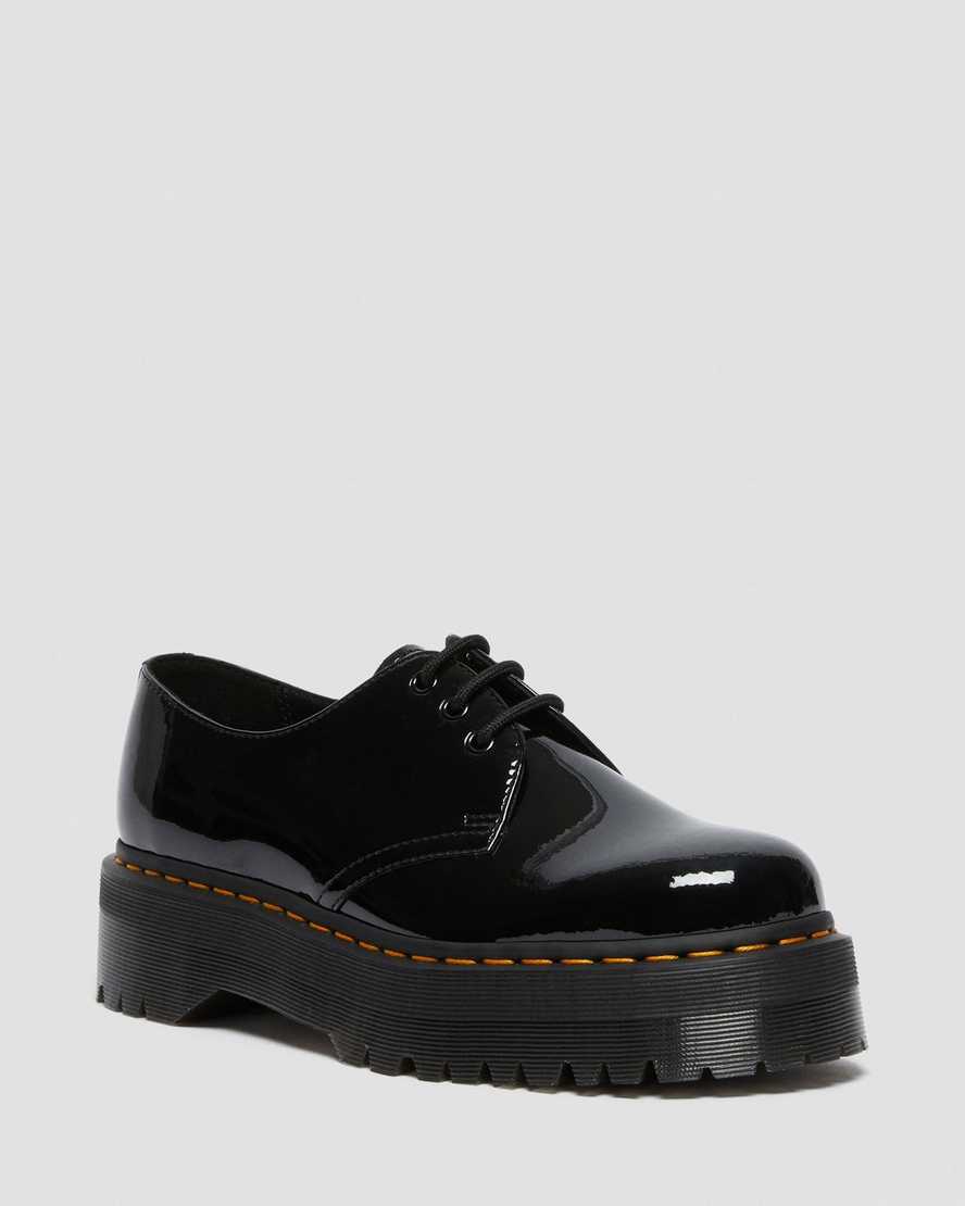 Dr. Martens 1461 Patent Deri Erkek Oxford Ayakkabı - Ayakkabı Siyah |ENJDV6027|